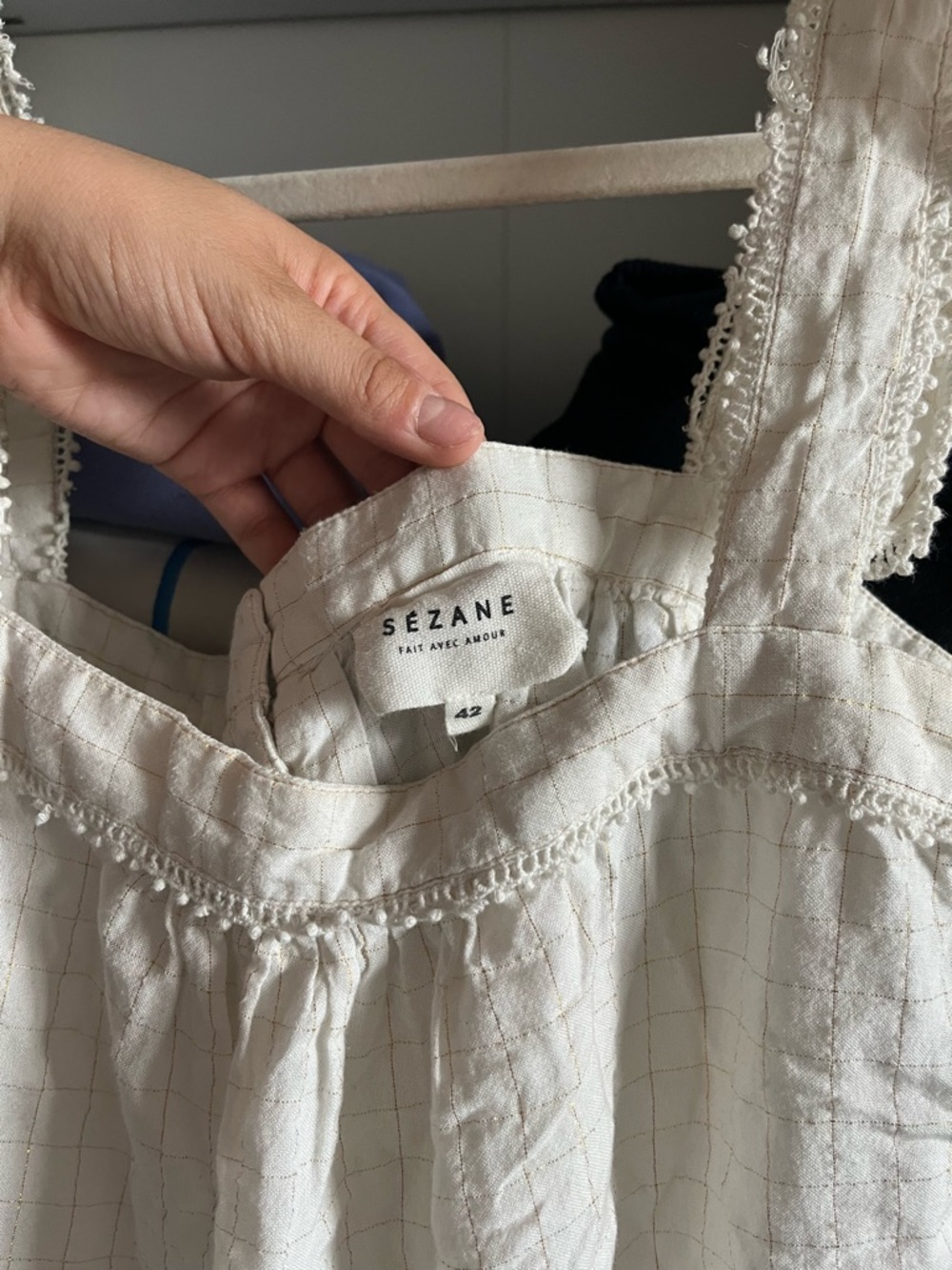 Sézane Cami Blouse (eu 42) - Picture 7 of 11